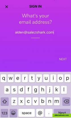 SalezShark Mobile app | Login 
