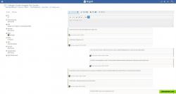 Take a look at the 'Comments' section where you can collaborate with your team and external vendors.