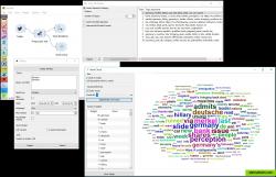 Text mining and topic discovery.