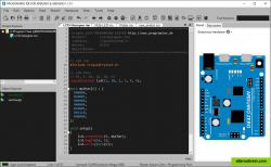PROGRAMINO - Alternative IDE for Arduino Dark Style