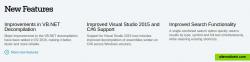New Features in VB and C# and Improved Search Functionality. Plus More Features
(https://www.telerik.com/support/whats-new/justdecompile)
