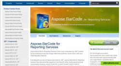 Aspose.BarCode for Reporting Services Screenshopt