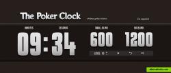 The Poker Clock timer