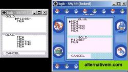 Demonstration of link feature (Pokémon)