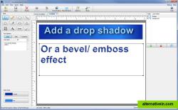 DrawPad Free Graphic Design and Drawing Software - Add Text