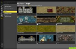 Organize maps, characters, assets and more with My Vault