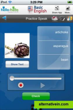 English Vocabulary iPhone