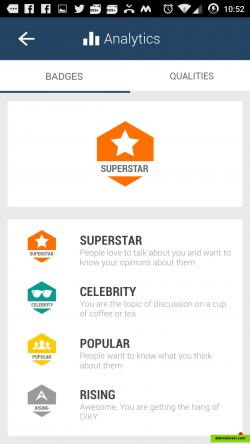 Badges: Be a Superstar on DIKY