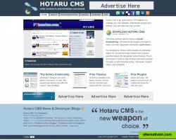 HotaruCMS homepage