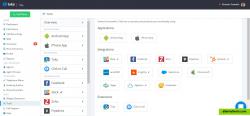 Integrate with your favorite CRMs, Facebook and Slack