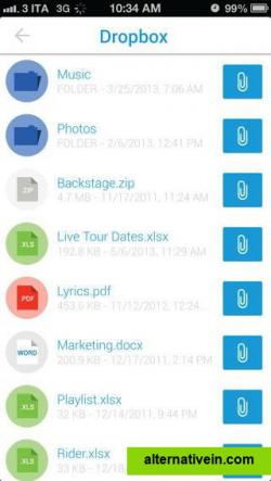 Share your Dropbox files in an instant 
