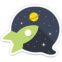 galaxy - chat play icon