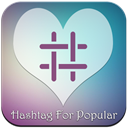 Hashtag for Popular icon
