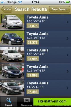 Save searches and get notified when more cars become available