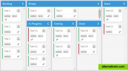 webix kanban board can be easily embedded into your app