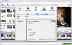 Photostage Slideshow Maker Selecting Video Output Setup