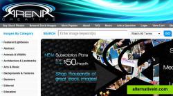 Arena Creative Stock Images website features thousands of royalty free stock photos and stock vectors
