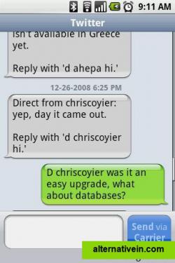chompSMS Text Conversations 