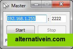 Master before starting (Automatically calculates broadcast IP).