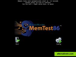 MemTest86 Splash Screen