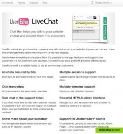 Live-chat feature free