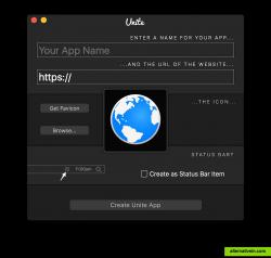 Each Unite app is a fully functioning, web-kit based browser. They support modern web technologies, and feature completely separate settings, history, and cookies.