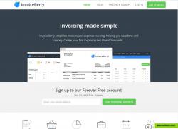 InvoiceBerry homepage