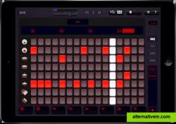 The drums sequencer