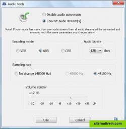 Audio converting tool