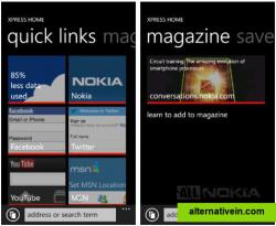 Quick links start page and magazine feature