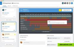 Collaborative workflow with project timeline