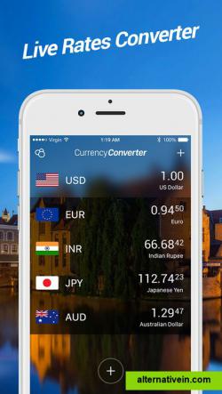 Fast and easy-to-use currency converter on the go