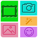 photo collage maker editor + icon
