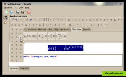 EqualX Symbols & Math Panel Lots of symbols... lots of useful equations - just a click away 