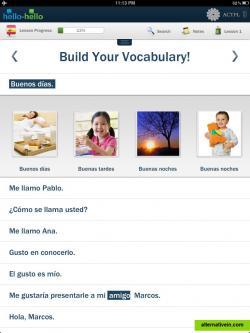 Spanish vocabulary