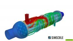 Temperature of Fluid in Heat Exchanger - CHT Simulation