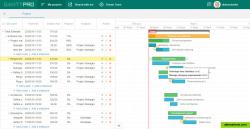 Quickly plan your projects and create Gantt charts online with 'drag-and-drop' simplicity. Schedule and prioritize tasks, indent and outdent, set dependencies, durations and progress right on a Gantt chart by moving tasks and their attributes.