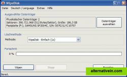WipeDisk (with German language)