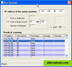 Port scanner