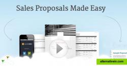 Quote Roller - create professional proposals in minutes.