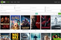 Movies categories page