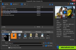 video converter software with supporting more than 300 formats and devices.