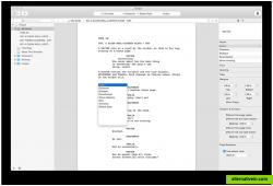 Screenwriting Support (Mac)