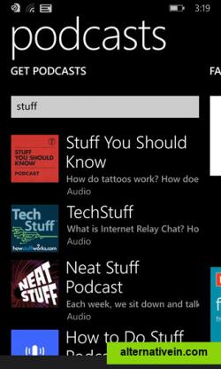 Podcasts on Windows Phone(5)