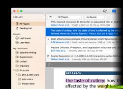 Papers automatically renames and organizes documents according to your preferences. When you import references that you have access to, Papers automatically downloads the full text article.