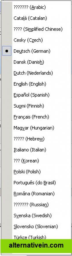 23 languages in version 2.5