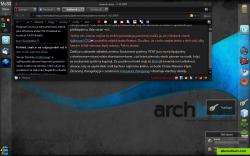 another arch with KDE 4.3 desktop