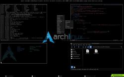 arch with openbox window manager
