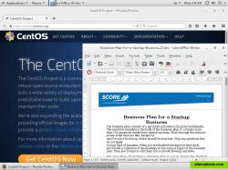 Firefox and LibreOffice come with this linux distribution