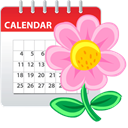 Woman diary(calendar) icon